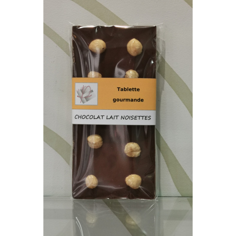 Tablette de chocolat Gianduia Lait et noisettes-Venchi