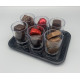 Plateau de 6 verrines chocolat