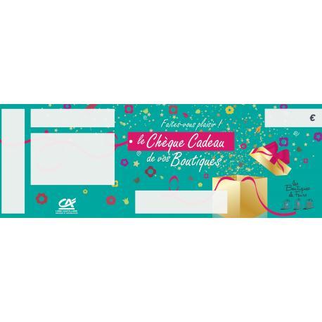 Chèque cadeau de vos boutiques Chèque cadeau de vos boutiques