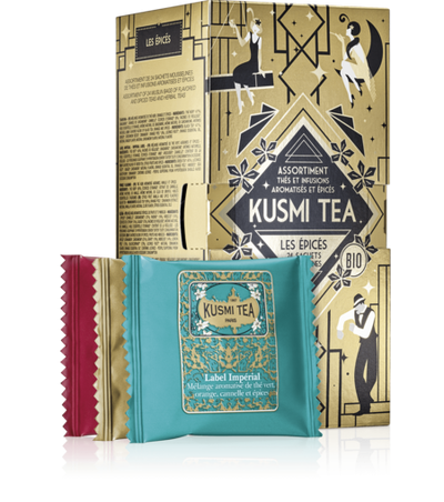 Coffret Les essentiels Bio Kusmi Tea - LE GOÛT'THÉ FEURS