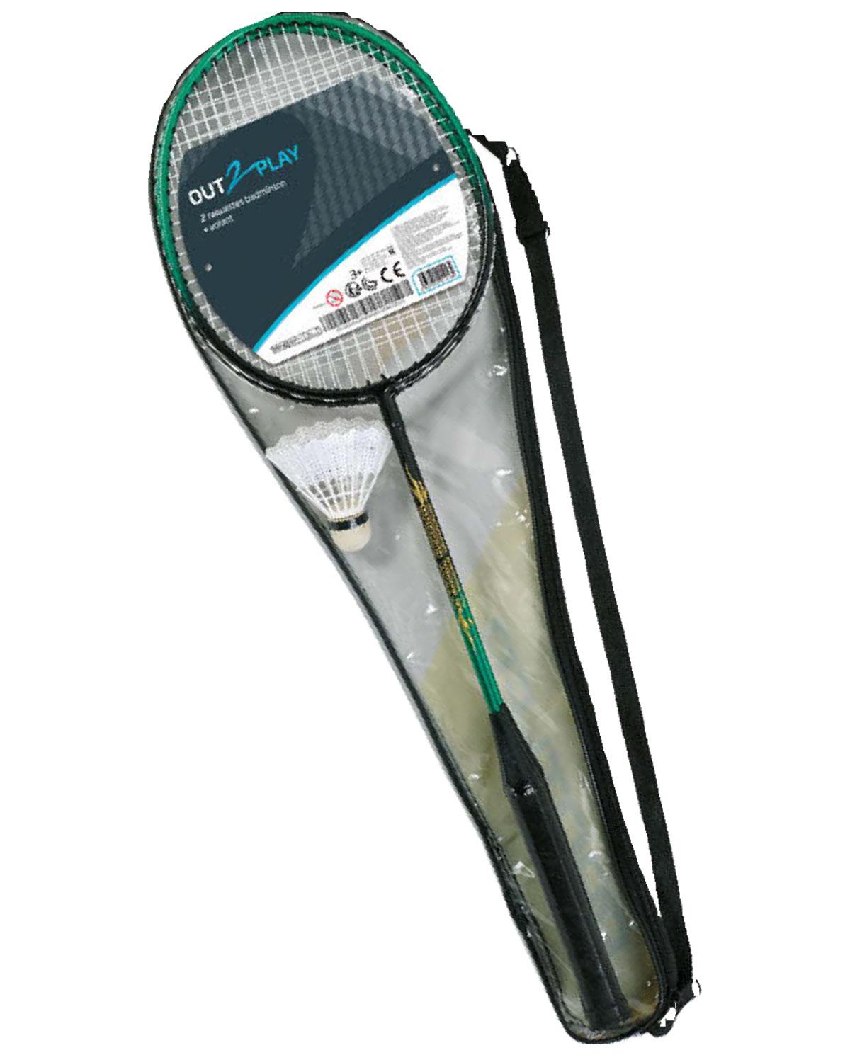 Set badminton raquette + volant + housse - PVL sports Feurs
