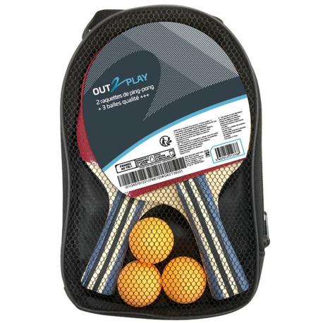 set de 2 raquette de ping Pong et 3 balles set de 2 raquette de ping Pong et 3 balles