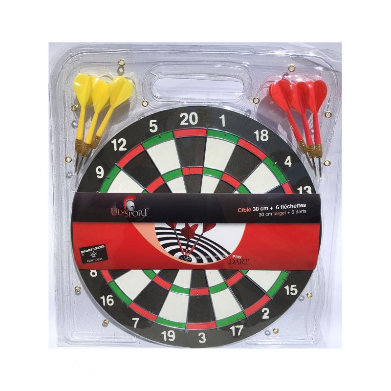 Fléchettes Pointe Acier 15 Pièces, Jeu de Flechette en Acier à Pointes, Set  de Fléchettes avec