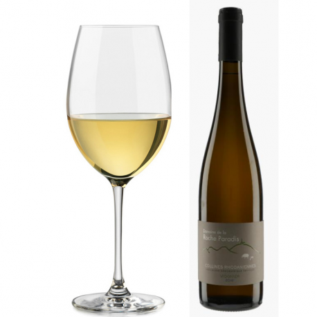 Domaine de La Roche Paradis " Viognier " Collines Rhodaniennes Domaine de La Roche Paradis " Viognier " Collines Rhodaniennes