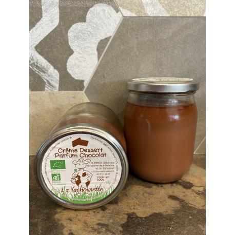 CRÈME DESSERT BIO AU CHOCOLAT CRÈME DESSERT BIO AU CHOCOLAT