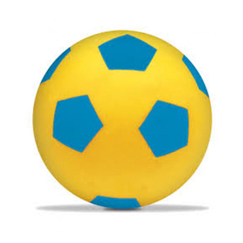 BALLON FOOTBALL DUARIG MOUSSE JAUNE 20 CM Enfant Sport and fun