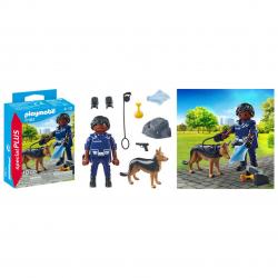 Playmobil policier et son chien réf  71162