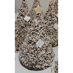 Grand sapin en chocolat