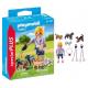 playmobil spécial plus éducatrice de chiens réf 70883