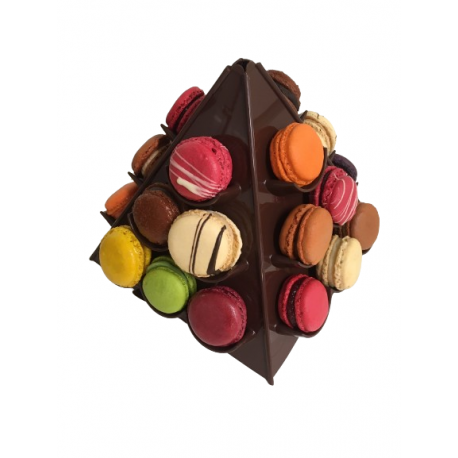 Pyramide de 24 macarons Pyramide de 24 macarons