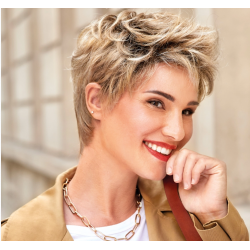 Perruque cheveux court-La féminine