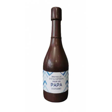 Bouteille en chocolat Bouteille en chocolat