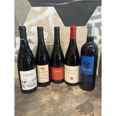 Sélection de vins rouge