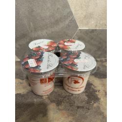 Yaourt au lait entier de chèvre BIO saveur fruits des bois