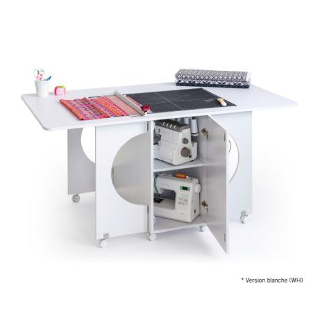 meuble de couture table de découpe "Quilter's dream"
