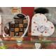 Boite Coeur garnie de chocolats