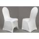 Housse de chaise lycra blanc