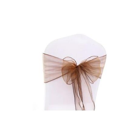 Noeud de chaise satin ou organza Noeud de chaise satin ou organza