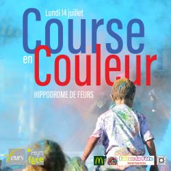 Course en couleur Feurs 2024