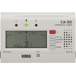 Korg Tuners CA-50 Chromatique Blanc