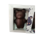 nounours à la guimauve framboise