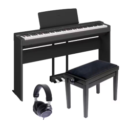 Yamaha P-225 Meuble Noir Pack Deluxe