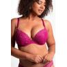 Soutien-gorge push-up Chantelle Rose fushia