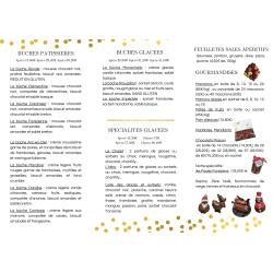 carte gourmande 2025