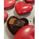 COEUR en CHOCOLAT garni PM