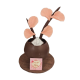 fleur en chocolat