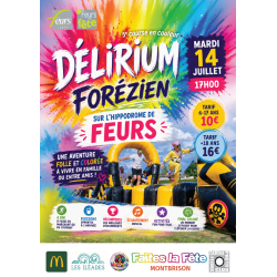 Course en couleur Feurs 2026