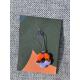 marqueur cesarine orange et parme