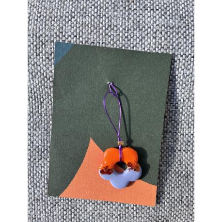 marqueur cesarine orange et parme