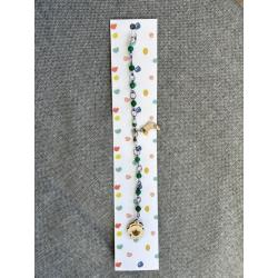 Compte rangs artisanal MADE IN FEURS diamètre 6 mm VERT