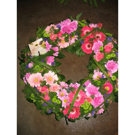 Couronne rose
