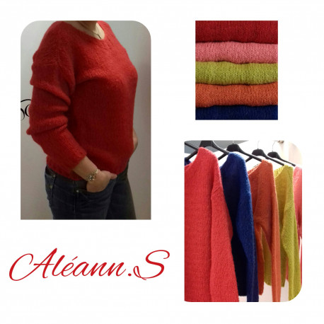 PULL COLORE COUPE DROITE PULL COLORE COUPE DROITE