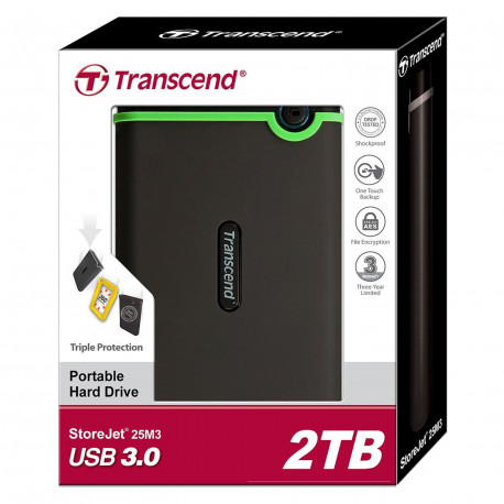 DD EXTERNE -TRANSCEND 1 TO - USB 3.0
