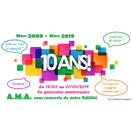 10ème anniversaire 10ème anniversaire